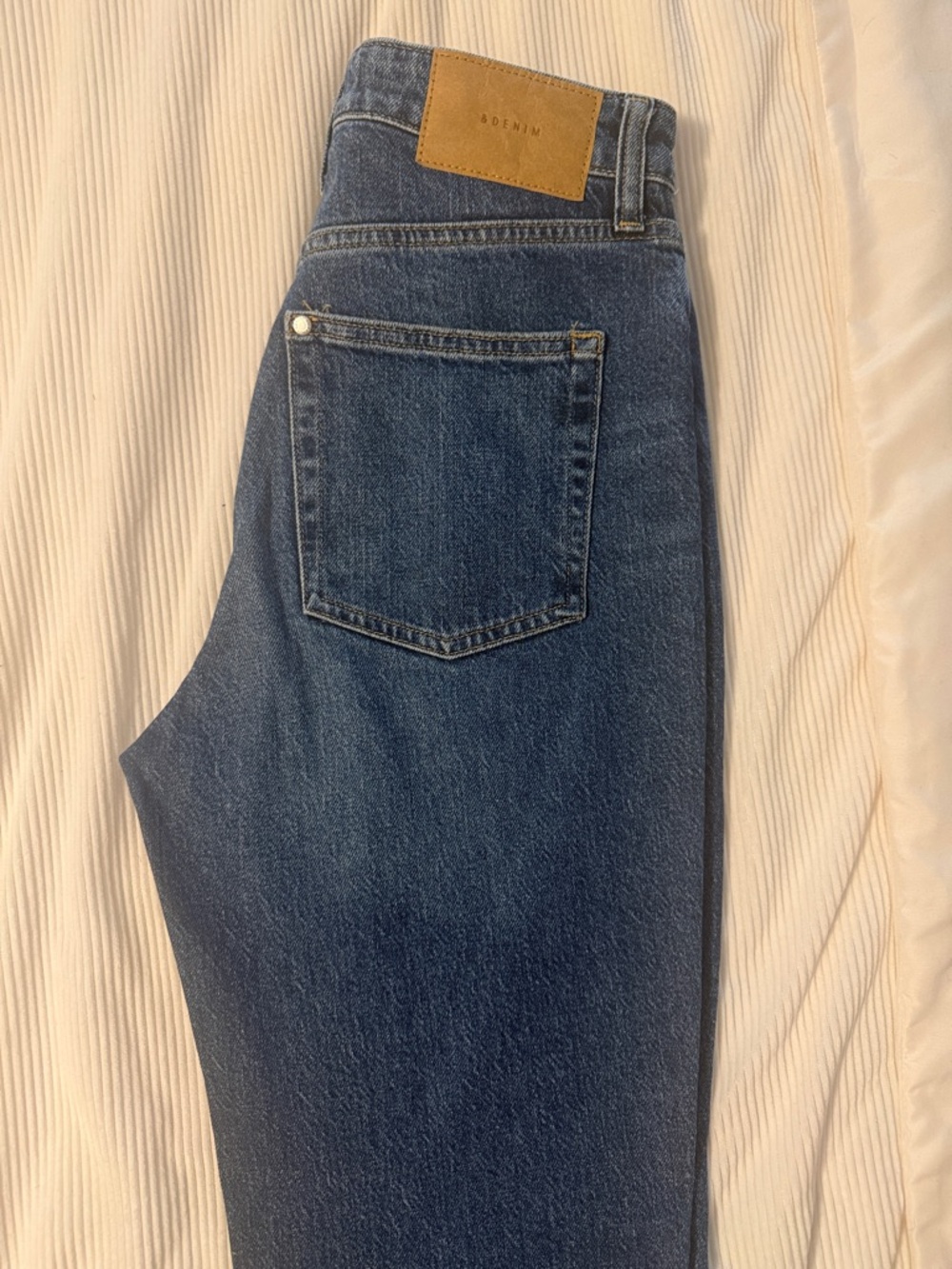 H&M Dark Blue Mom Denim Jeans